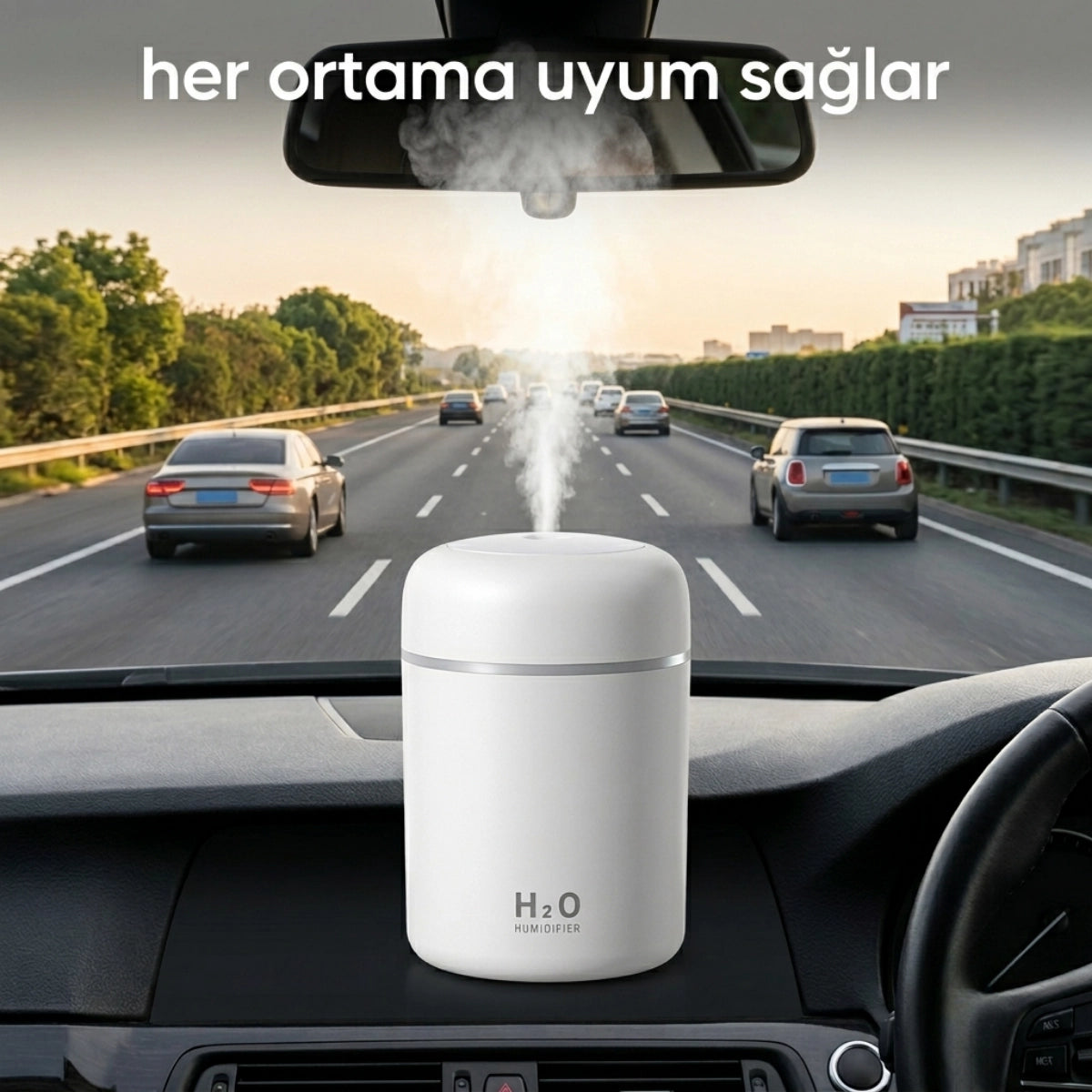 Ultrasonik ledli hava nemlendirici